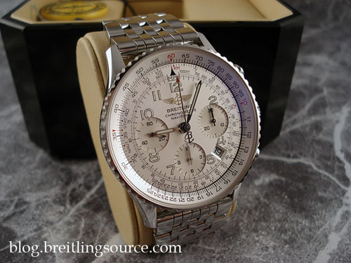 Breitling on sale navitimer silver