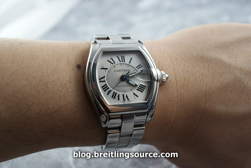 cartier roadster automatic watch review