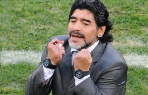 The Breitling Watch Blog Diego Maradona s Double Hublot Watches